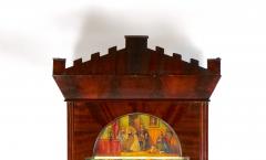 William Fuller Curtis Antique Mahogany Wood Longcase Clock - 3050488