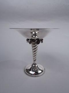 William G DeMatteo DeMatteo Midcentury Modern Sterling Silver Compote - 3766957