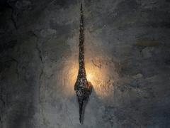 William Guillon WILLIAM GUILLON BRONZE HIGH AND DRY SCONCE TALL - 4632113