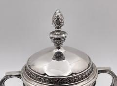 William Haseler Haseler English Sterling Silver 1933 Trophy Covered Cup for Golf Tournament - 3249466