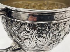 William Haseler Haseler English Sterling Silver 1933 Trophy Covered Cup for Golf Tournament - 3249468