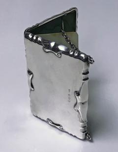 William Haseler Silver Card Case Aide Memoire Purse Birmingham 1908 William Haseler - 1549750