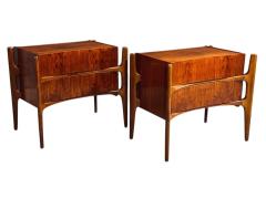 William Hinn Exoskeleton Pair Nightstands Sweden 1950 - 4012258