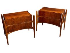 William Hinn Exoskeleton Pair Nightstands Sweden 1950 - 4012260