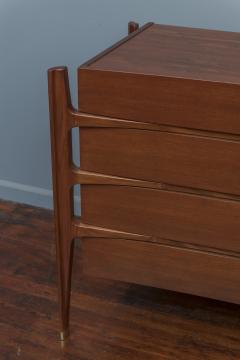 William Hinn William Hinn for Urban Furniture Sculptural Walnut Eight Drawer Dresser - 1181307