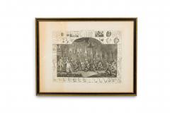 William Hogarth English Georgian Framed Print of Analysis of Beauty Plate II  - 4517263