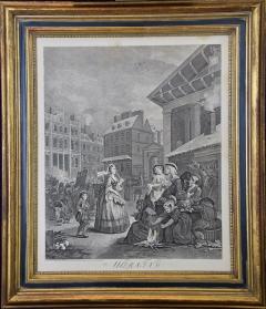 William Hogarth William Hogarths Four Times of the Day Series of Four Framed Engravings - 2788292