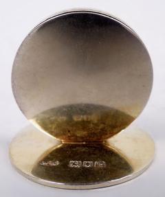 William Hornby English Edwardian Silver Gilt Lucky Charm Place Card Holders 1905 - 4424450