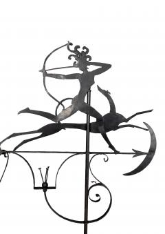 William Hunt Diederich Pair of Wrought Iron Floor Lamps By William Hunt Diederich - 4474409