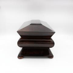 William IV Accordion Shaped Rosewood Box - 4420872