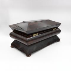 William IV Accordion Shaped Rosewood Box - 4420873
