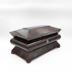 William IV Accordion Shaped Rosewood Box - 4420878