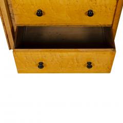 William IV Birds Eye Maple Wellington Chest by Holland Sons - 3739783