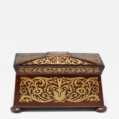 William IV Boulle Tea Caddy - 4588726