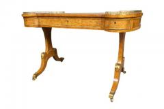 William IV Burl Elm Writing Table - 4144455