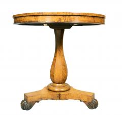 William IV Burr Elm And Ebony Center Table - 4336460