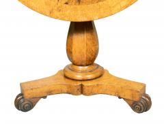 William IV Burr Elm And Ebony Center Table - 4336461