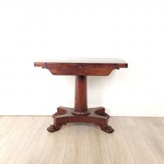 William IV English Mahogany Pedestal Table circa 1830 - 3329725