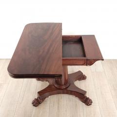 William IV English Mahogany Pedestal Table circa 1830 - 3329729