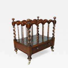 William IV Mahogany Canterbury With Makers Label - 4760584