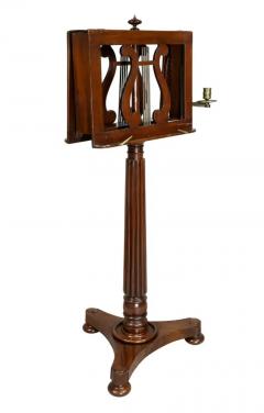 William IV Mahogany Duet Music Stand - 4129732