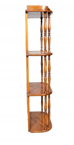 William IV Maple Hanging Wall Shelf - 4555083