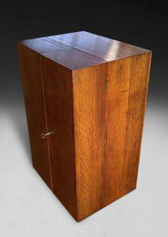 William IV Oak Folding Campaign Bookcase - 4493430