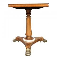William IV Rosewood And Marble Games Table - 4149708