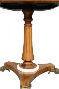 William IV Rosewood And Marble Games Table - 4149715