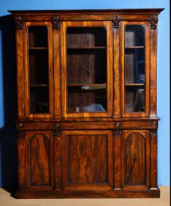 William IV Rosewood Bookcase - 3936774