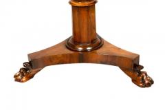 William IV Rosewood Game Top Candle Stand - 4144784