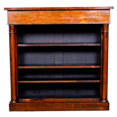 William IV Rosewood Open Bookcase - 2506589