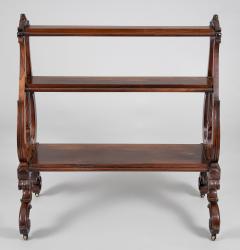 William IV Rosewood Tiered Bookstand - 1898118