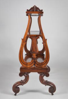 William IV Rosewood Tiered Bookstand - 1898122