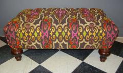 William IV Style Large Ottoman in New ANICHINI Pema Upholstery - 2100676