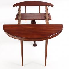 William IV Victorian Mahogany Pedestal Dining Table 19th C  - 4597553