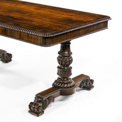 William IV rosewood partners library table by Gillows - 1397845