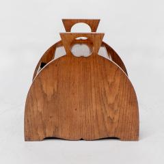 William James Neatby W J Neatby attri An Arts Crafts oak coal box with stylized carrying handles - 4188783