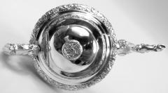 William John Thomson Large New York Classical Coin Silver Teapot by William Thomson 1833 - 3986168