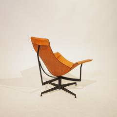 William Katavalos Leather Sling Chair by William Katavolos - 3457800