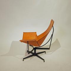 William Katavalos Leather Sling Chair by William Katavolos - 3457803