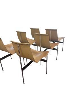 William Katavalos Set of 6 Katavolos T Chairs for Laverne Int  - 4119187