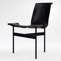 William Katavolos A Set of Six Black T Chairs for Laverne International - 611850