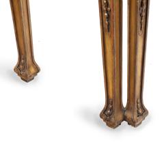 William Kent A pair of late Victorian marble and giltwood console tables - 3978386