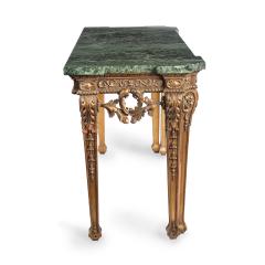 William Kent A pair of late Victorian marble and giltwood console tables - 3978388