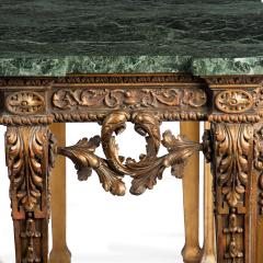 William Kent A pair of late Victorian marble and giltwood console tables - 3978390