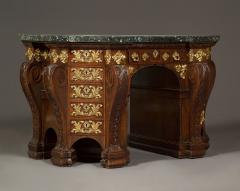 William Kent The Bute Kneehole Table Mahogany and gilt brass mounted kneehole side table - 4750775