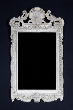 William Kent William Kent Georgian Period White Painted Mirror Looking Glass - 1137649