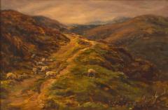 William Linnell English Victorian Landscape of Sheep - 4631954
