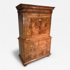 William Mary Period Walnut Escritoire - 4483603